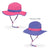 the sunday afternoons clear creek boonie kids hat in the color hot pink iris