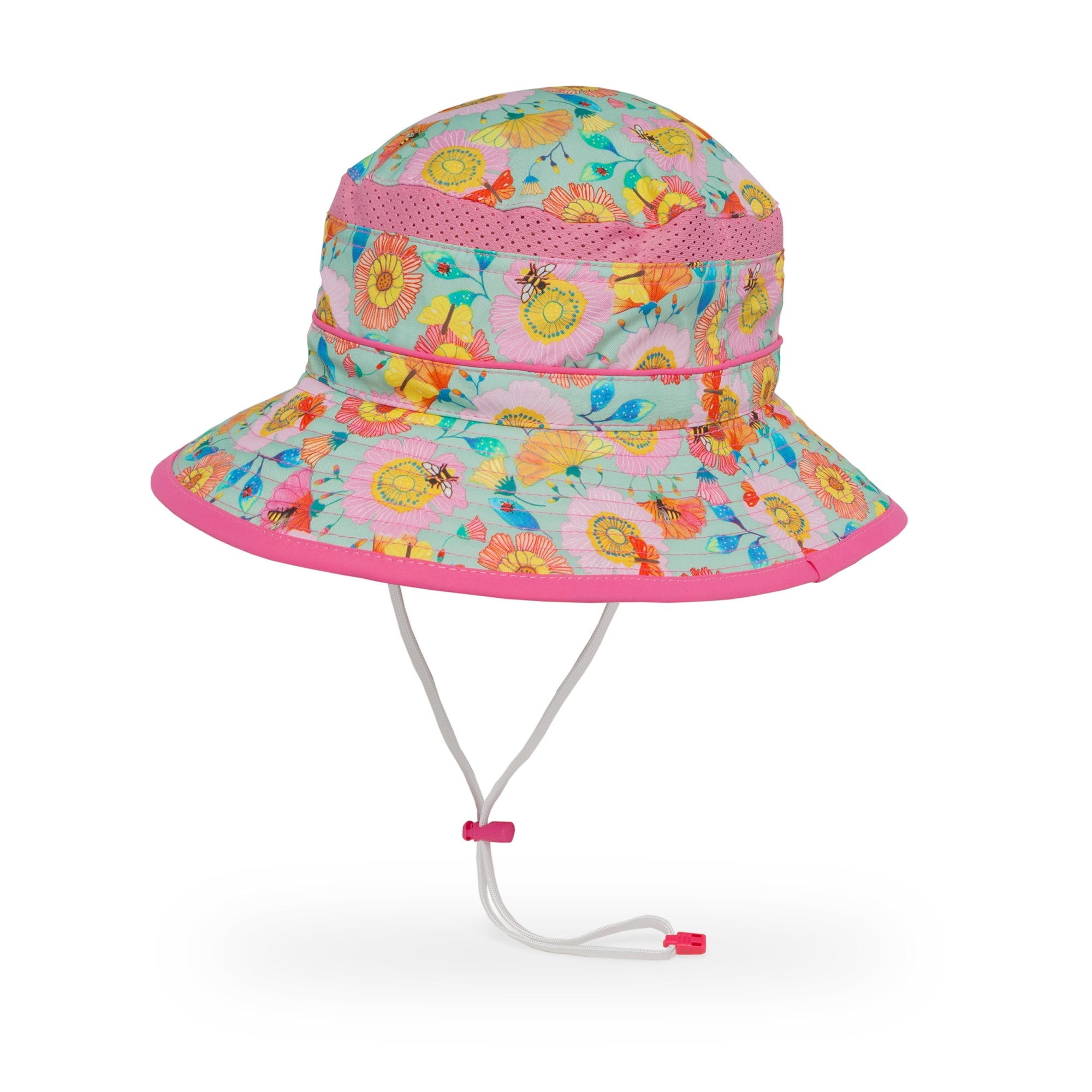 the sunday afternoons kids fun bucket hat in the color pollinators