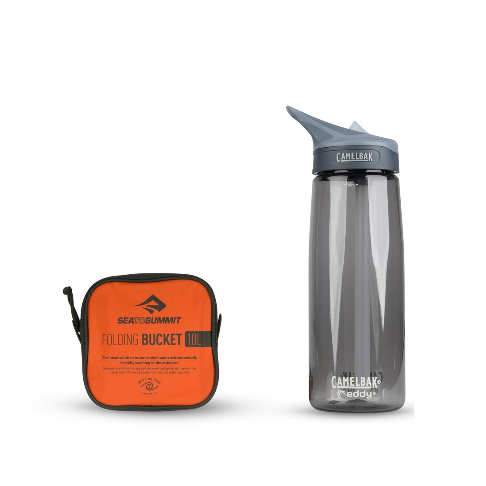 packed size compared to water bottle