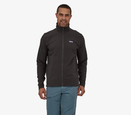 front of jacket on model