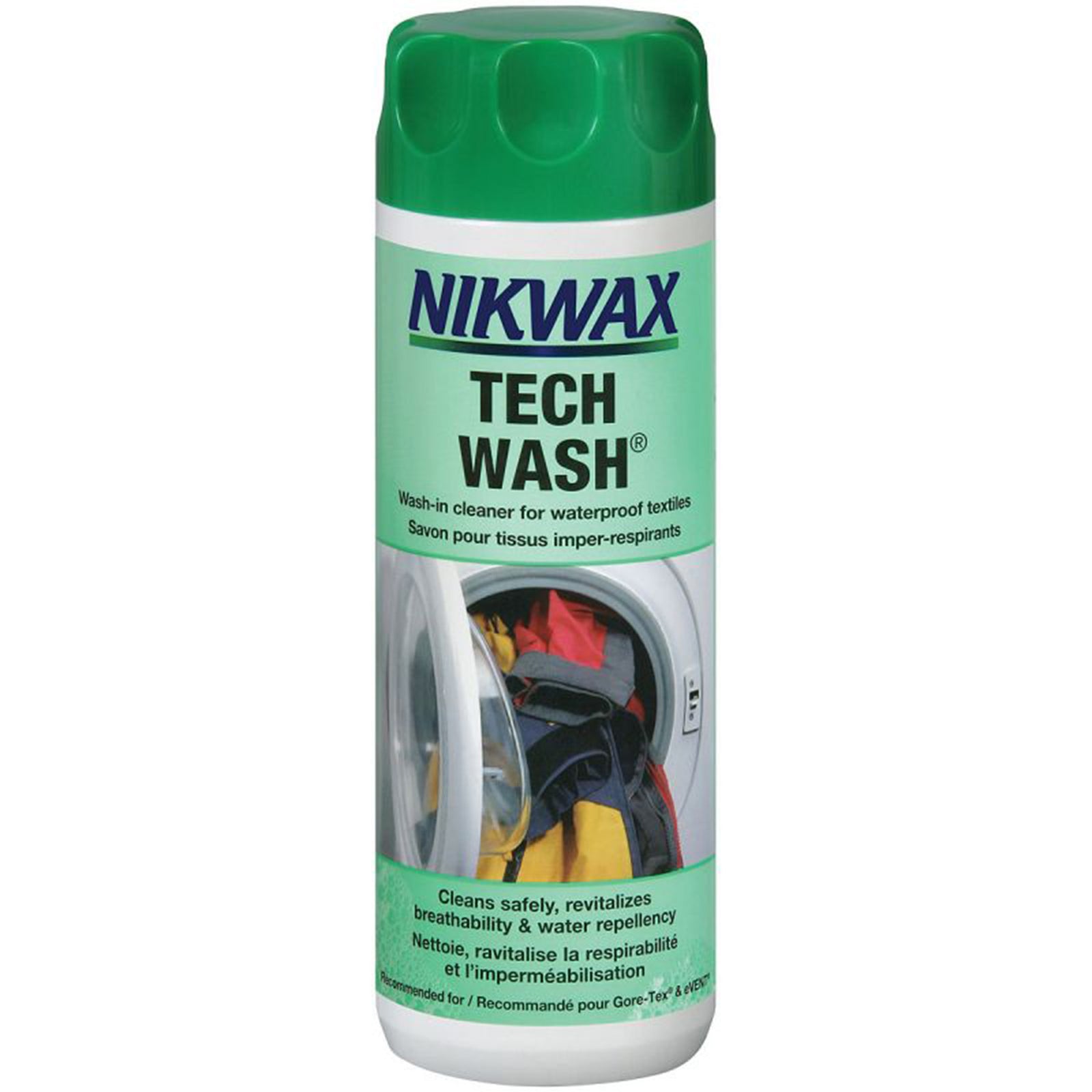 nikwax tech wash wash-in cleaner for waterproof textiles