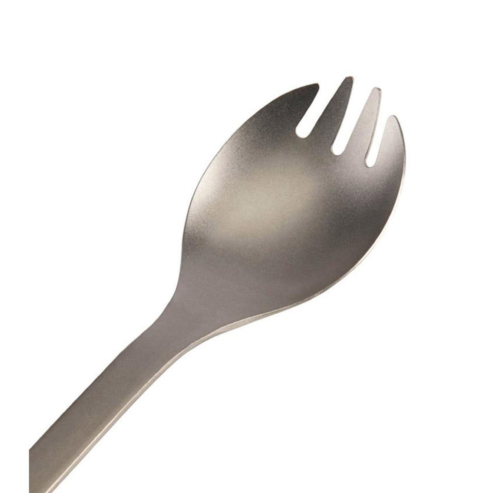 closeup of the spork