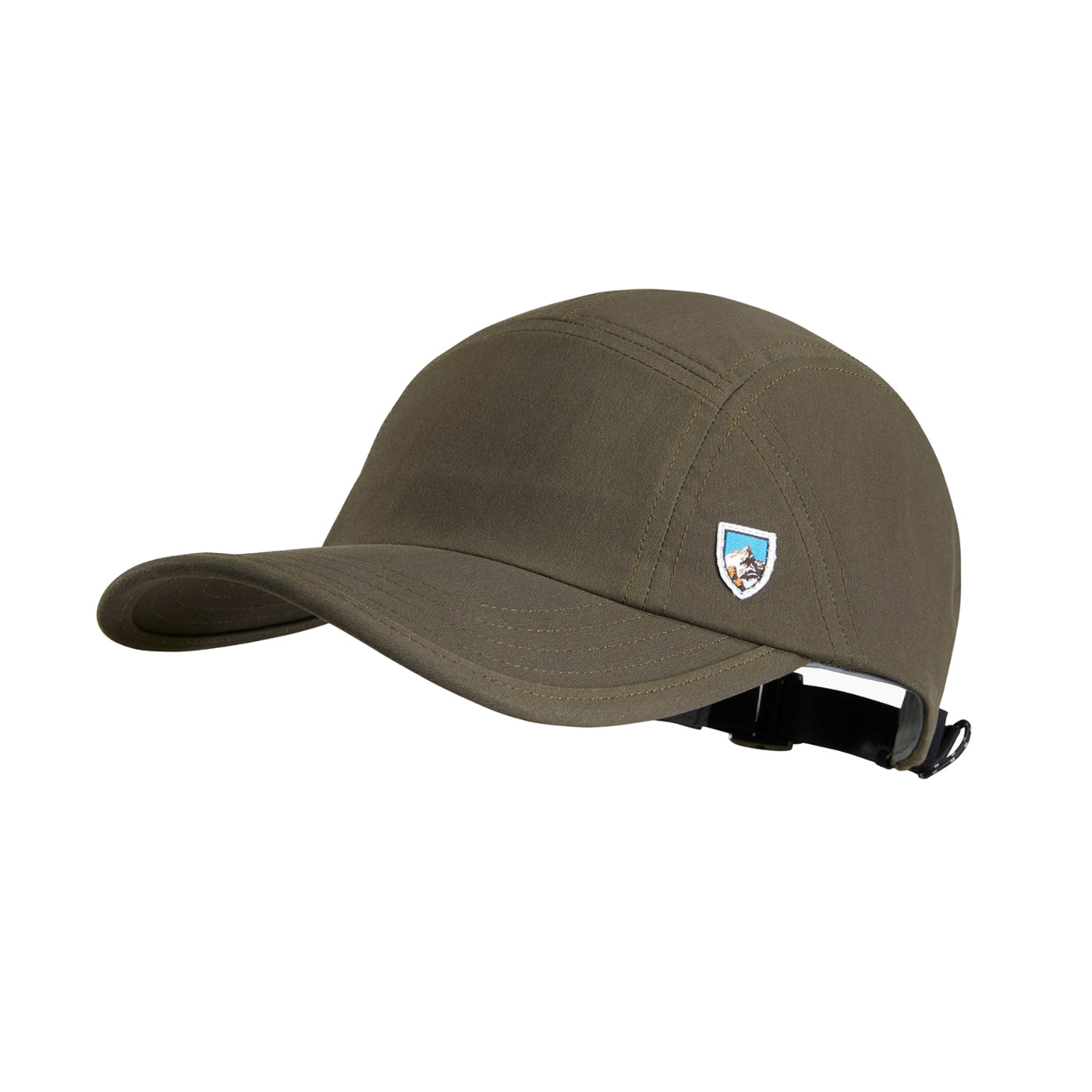 kuhl uberkuhl cap three quarter view in color gunmetal