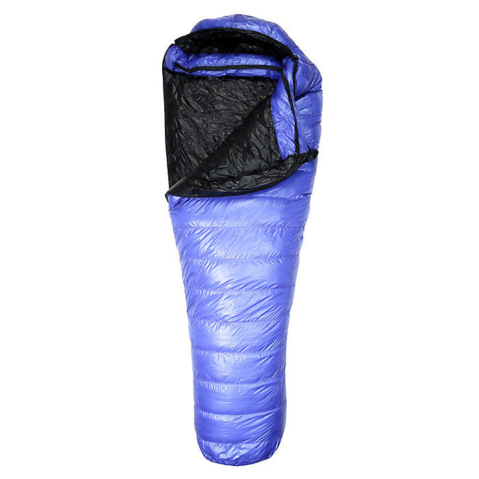 ULTRALITE SLEEPING BAG UNZIPPED AT THE TOP