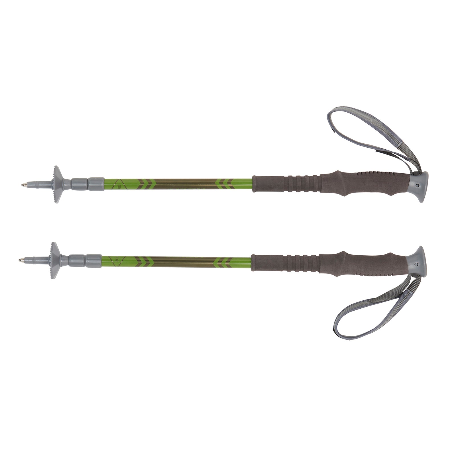 kelty upslope 2.0 trekking poles closed color green