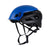 side view of wall rider helmet in blue