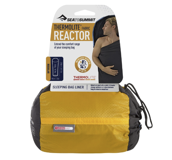 Sea To Summit Thermolite® Reactor and Reactor Compact Plus Liners Sea To Summit Thermolite® Reactor and Reactor Compact Plus Liners
