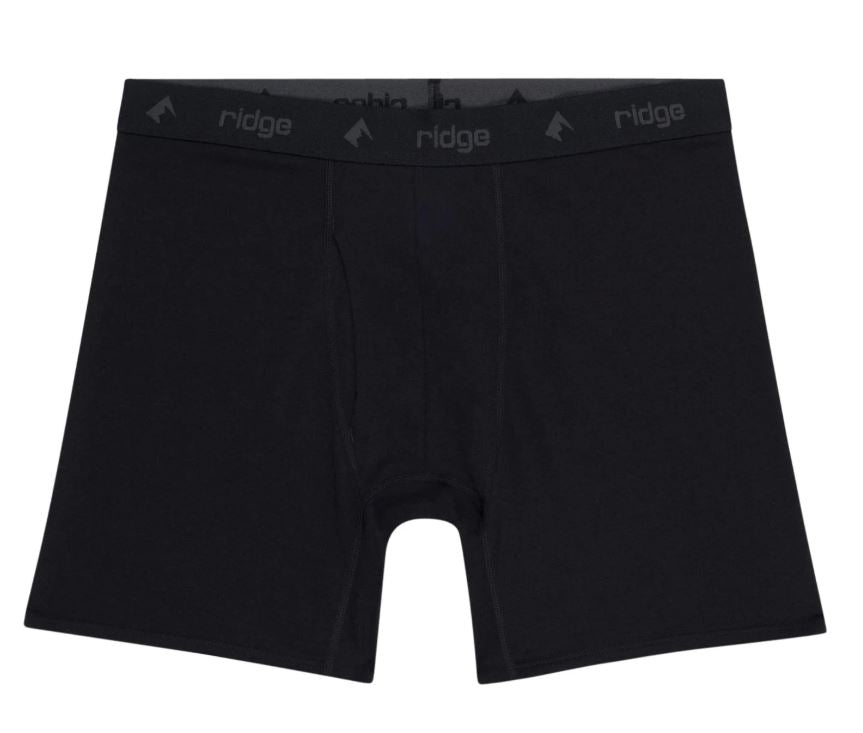 Ridge Merino Boxer Brief Men's in black