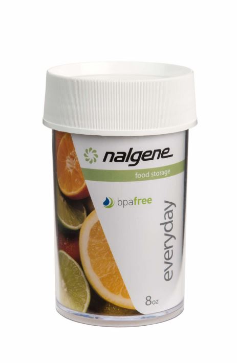 a photo of the nalgene 8oz tritan storage jar