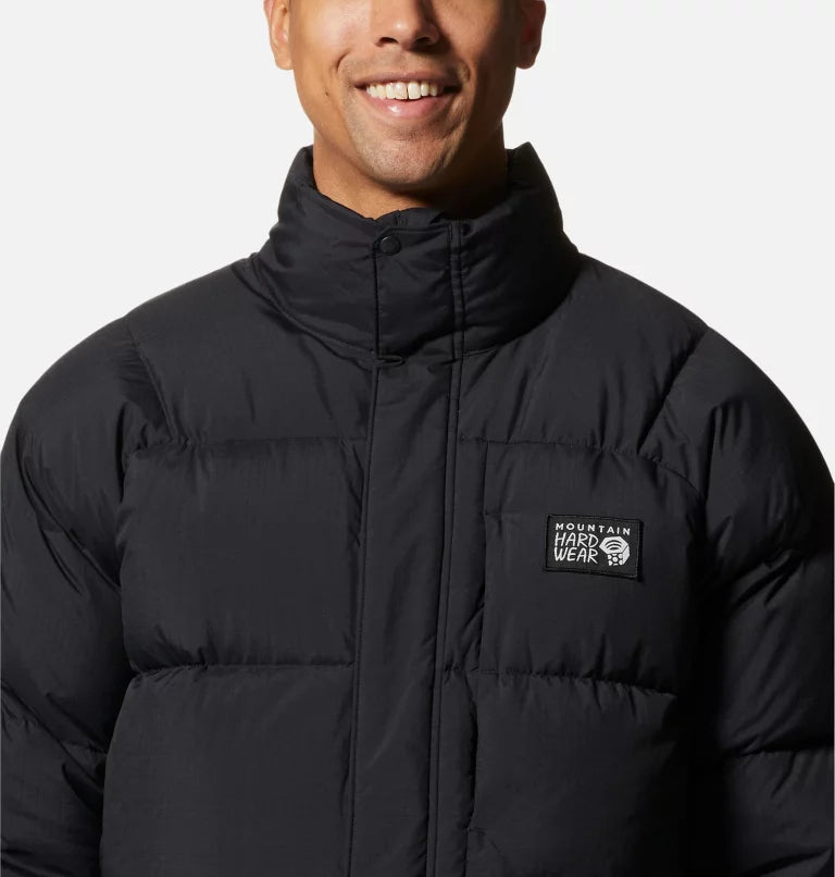 nevadan jacket front in black