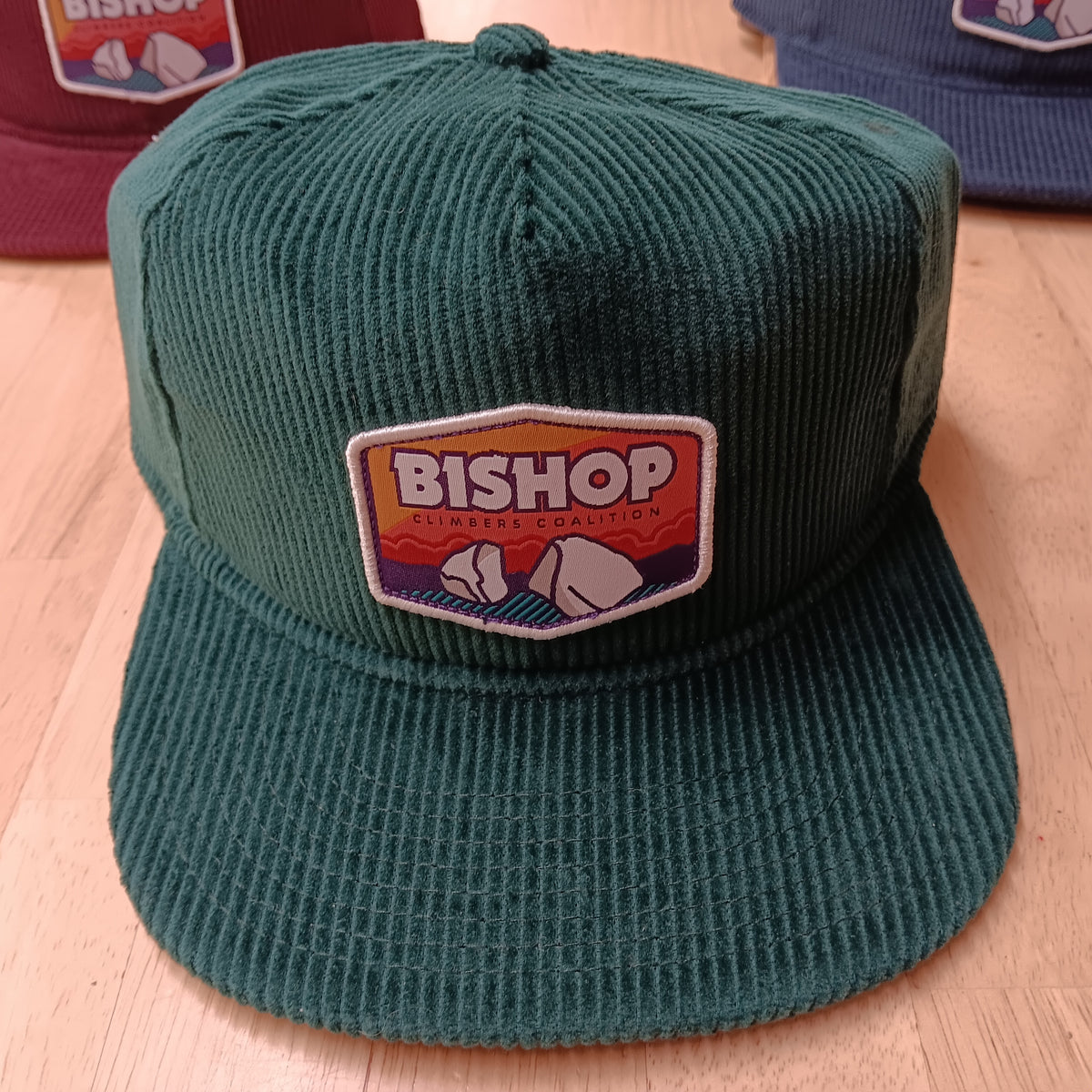 Bishop Area Climbers Coalition Corduroy Hat in green