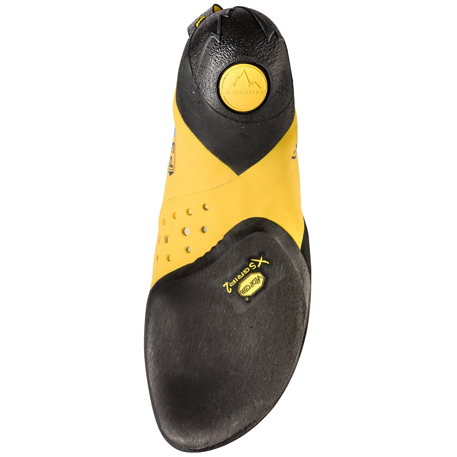 la sportiva mens solution rock shoe, sole view