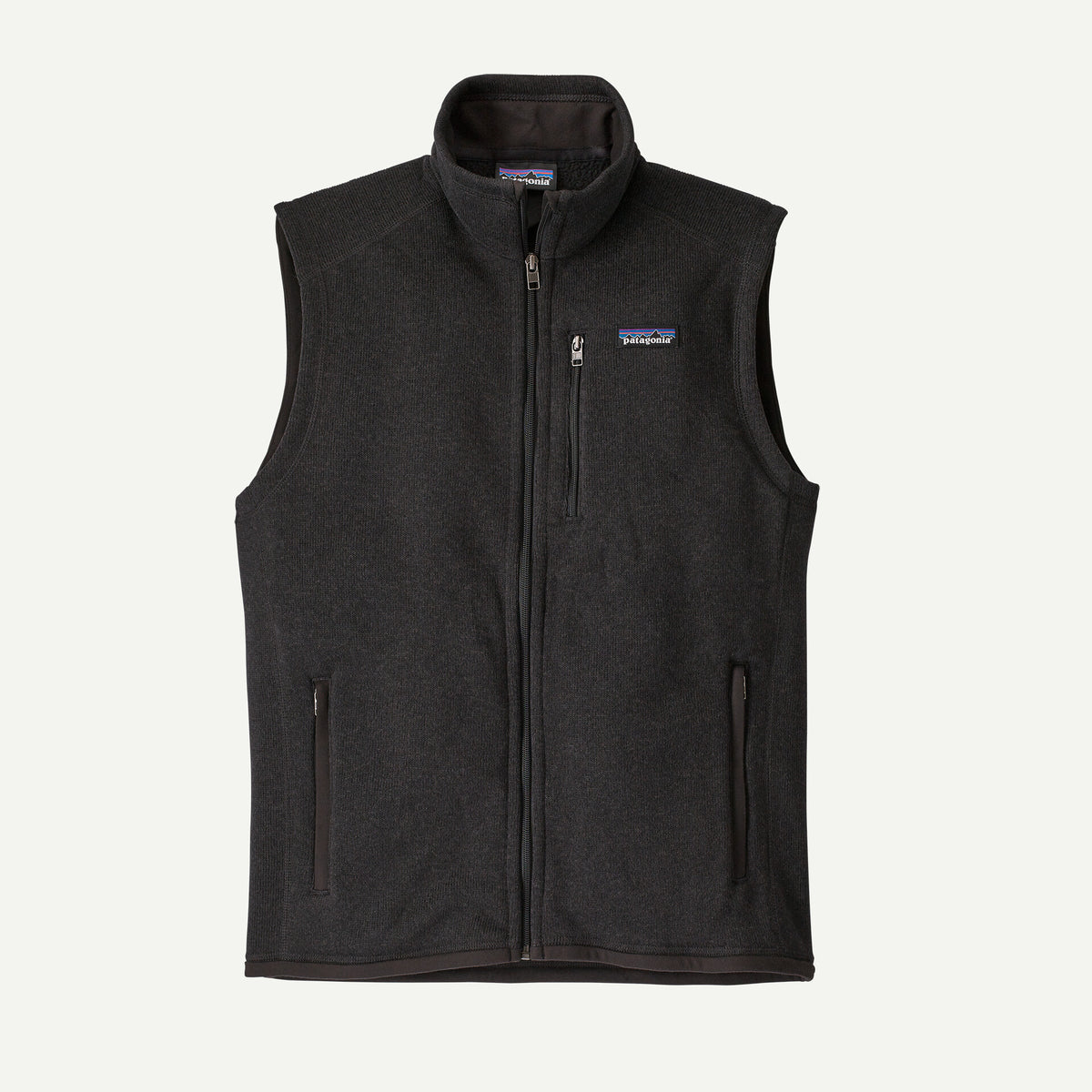 patagonia mens better sweater vest in black