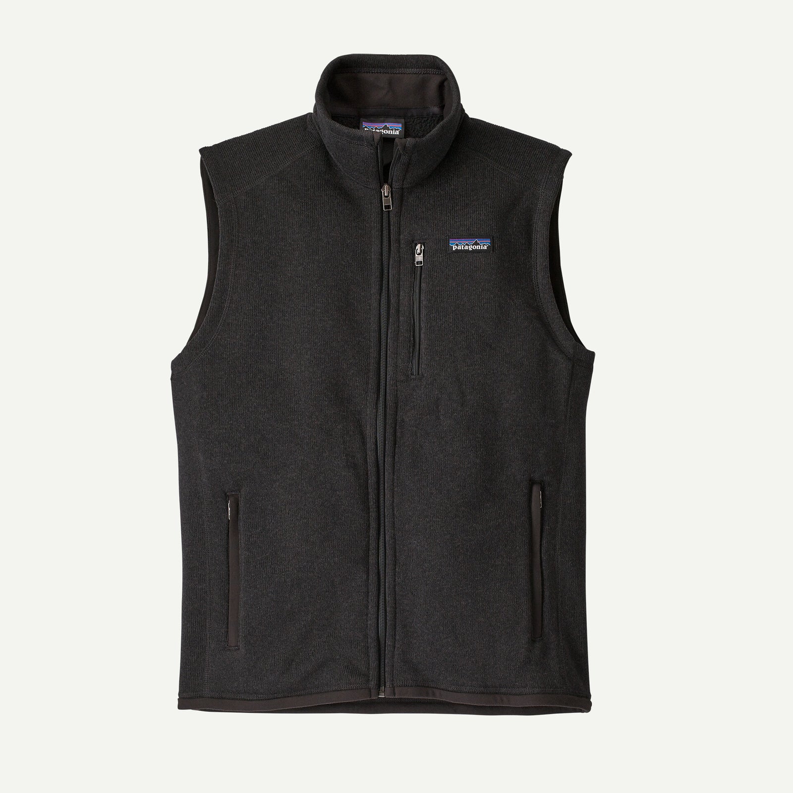 patagonia mens better sweater vest in black