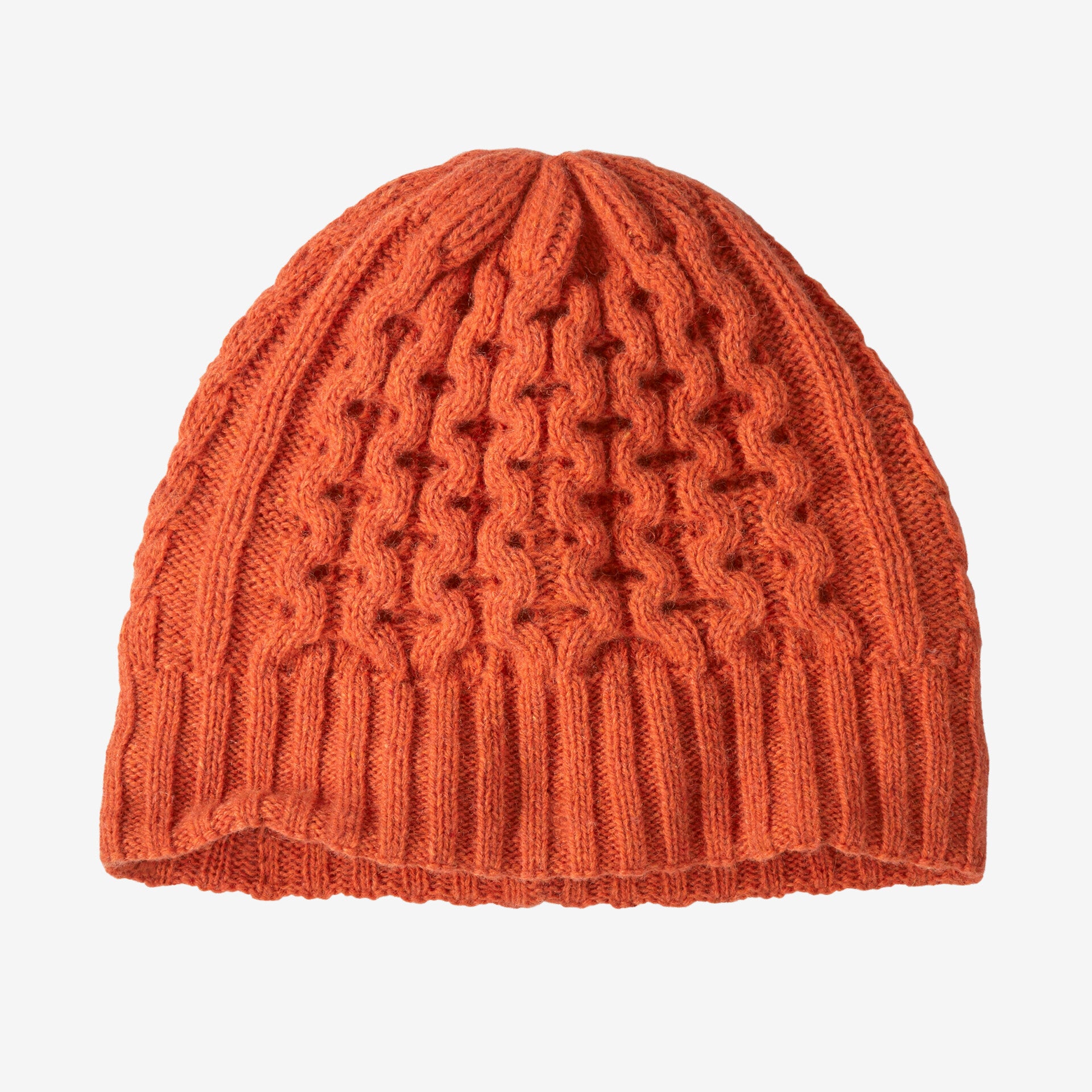 Patagonia Cable Beanie mad red