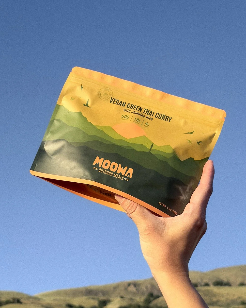 Moowa Outdoor Meals - Vegan Green Thai Curry
