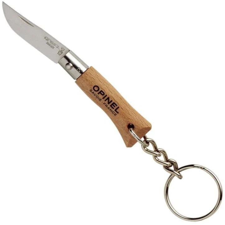 Opinel No.02 Keyring Pocket Knife Beech