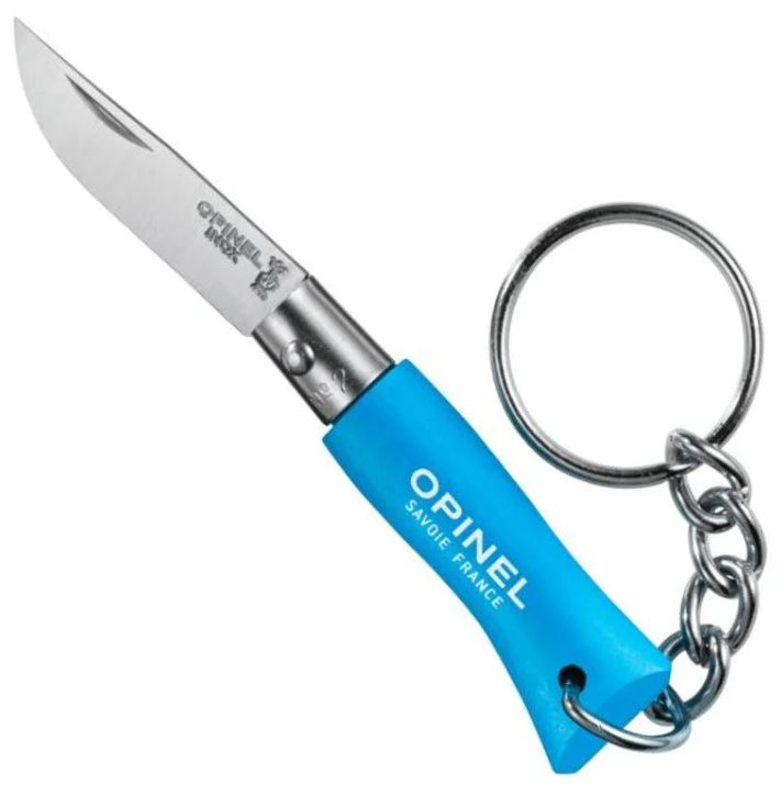 Opinel No.02 Keyring Pocket Knife Sky Blue