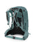 a photo of the osprey mira 32 liter pack in the color succulent green, back view