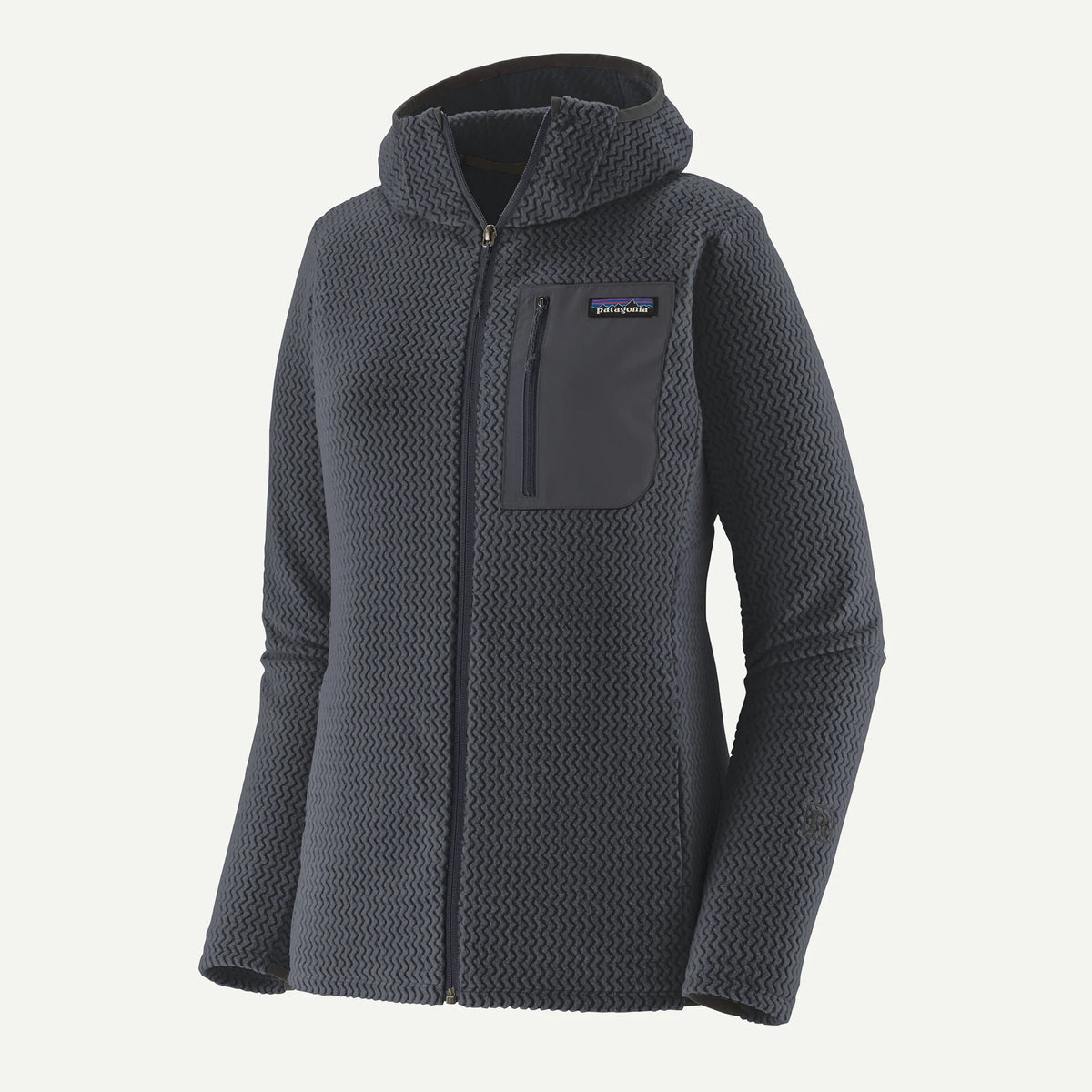 Patagonia R1® Air Fleece Full-Zip Hoody Women's in smolder blue