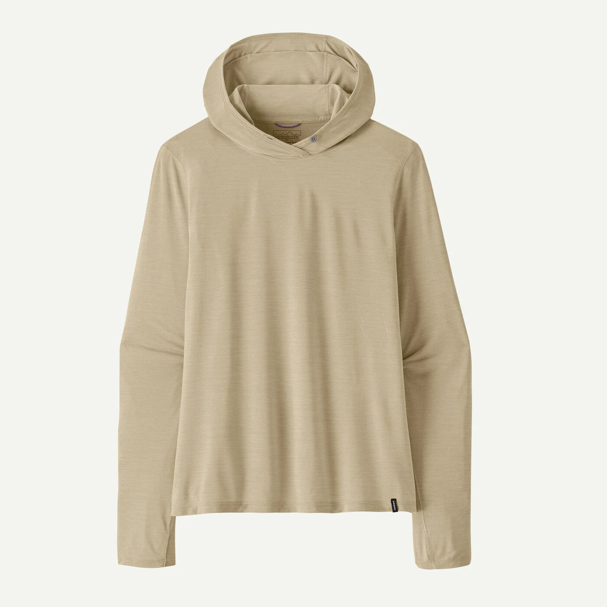 light Beige hoodie on a white background