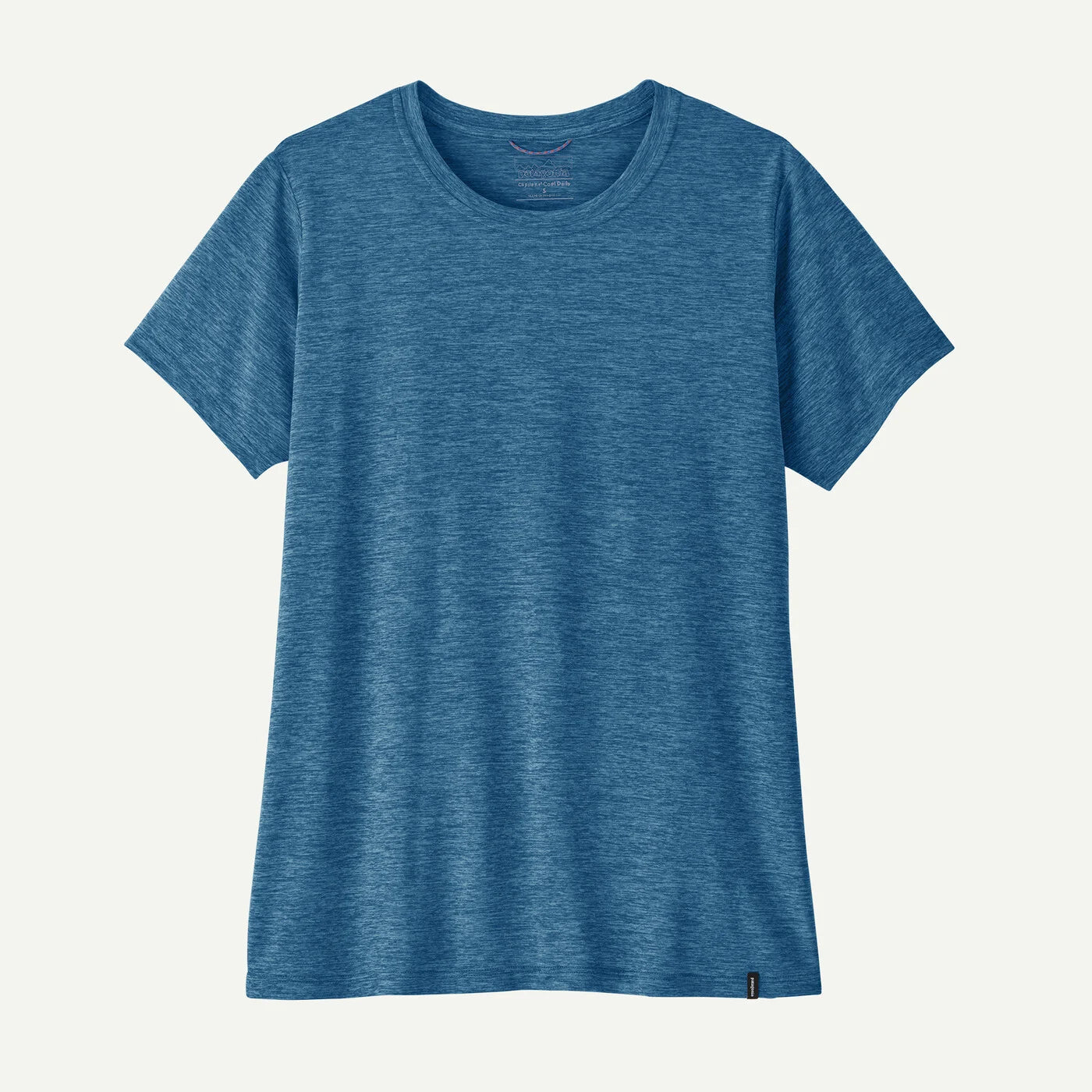 Blue t-shirt on a white background