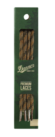 danner laces in the color brown multi