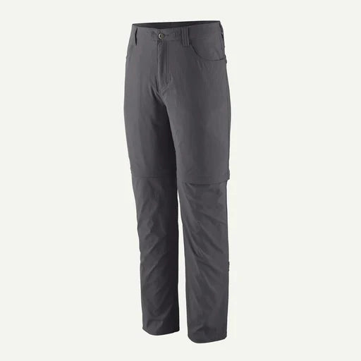 Dark gray pants on a white background