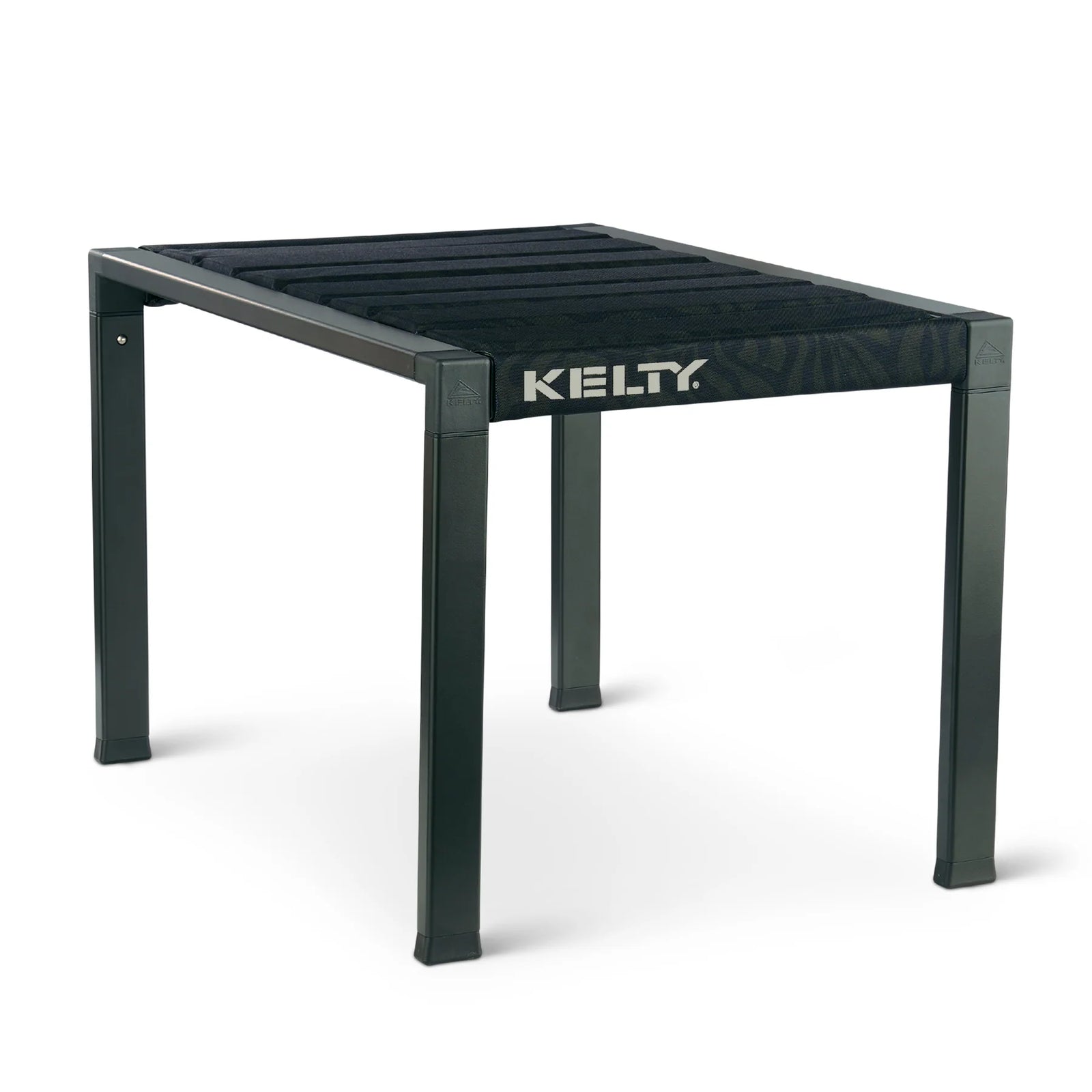 Black Kelty table on a white background