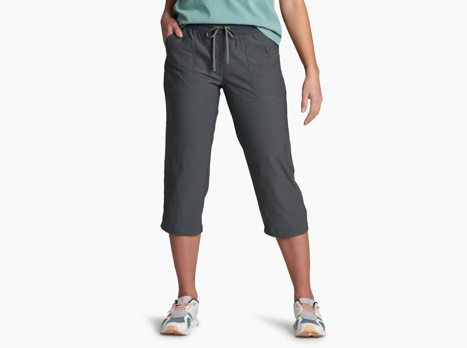Kuhl Trekr Pull-On Kapri in color charcoal