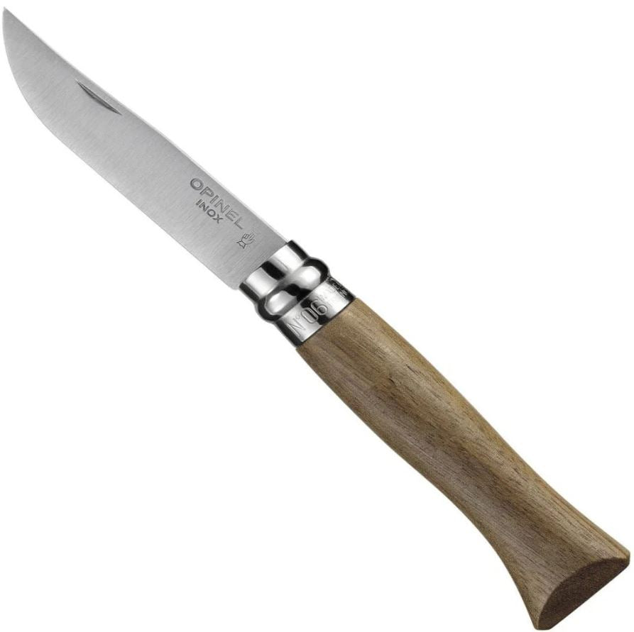 Opinel No.06 Walnut Wood Handle Pocket Knife