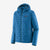 patagonia men's nano puff hoody in endless blue