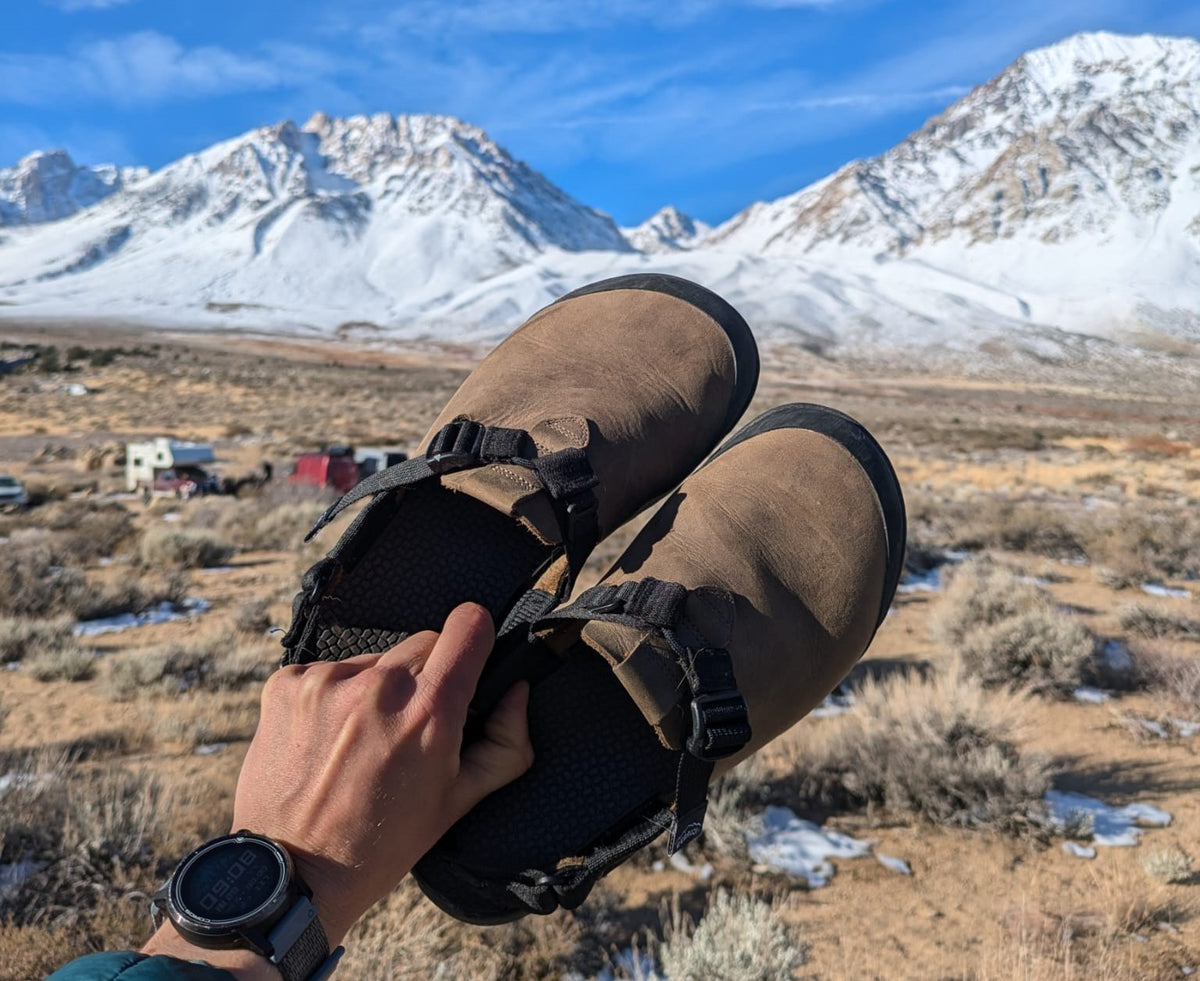 Bedrock Mountain Clogs - Leather Suede (Deep Plum)