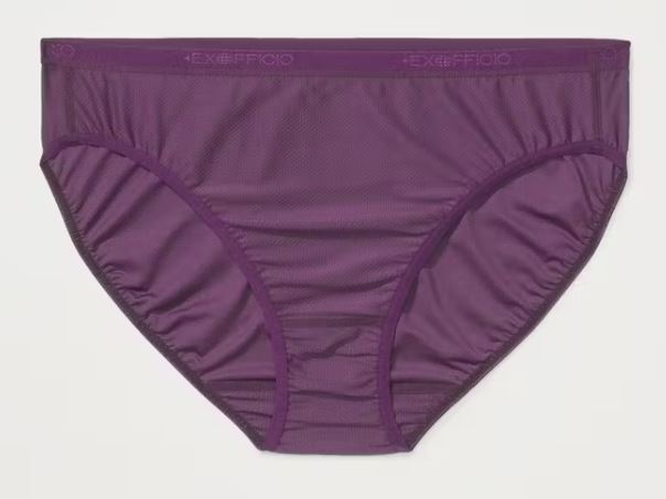 Ex Officio Women's Give-N-Go 2.0 Bikini Brief in color grape
