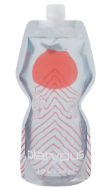 the platypus 1 liter soft bottle in the design apex