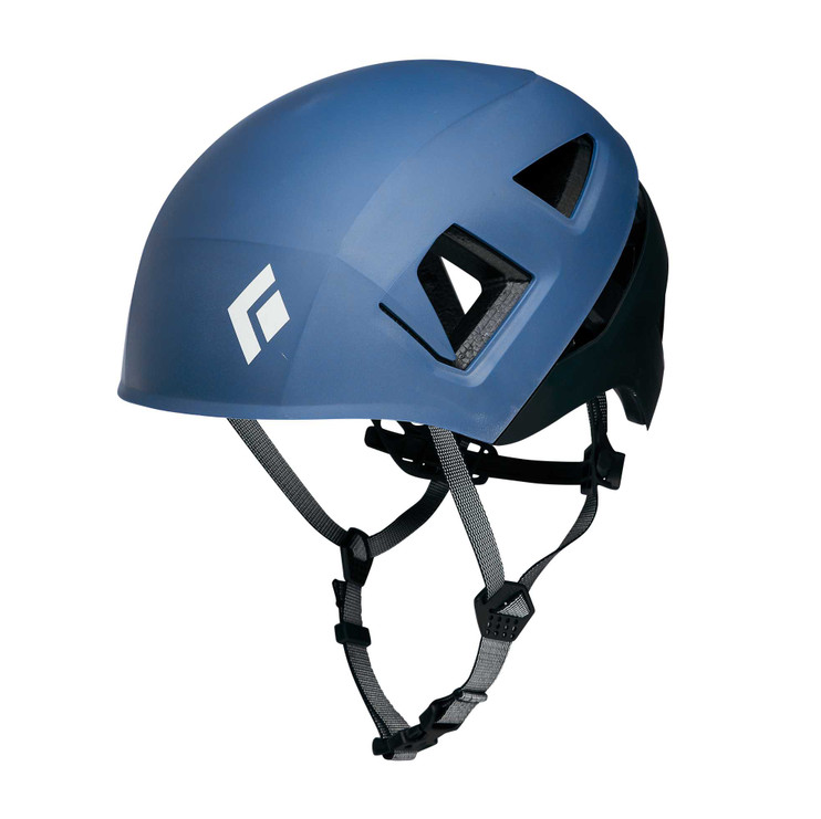 the black diamond capitan helmet in the color astral, three quarters view