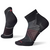 smartwool mens run ankle socks in black