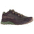 a photo of the la sportiva mens karacal running shoe in the color black/forest, three quarters view