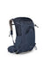 a photo of the osprey mira 22 pack in the color anchor blue, front view