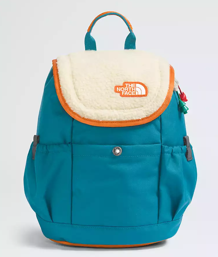 the north face youth mini explorer backpack in color blue