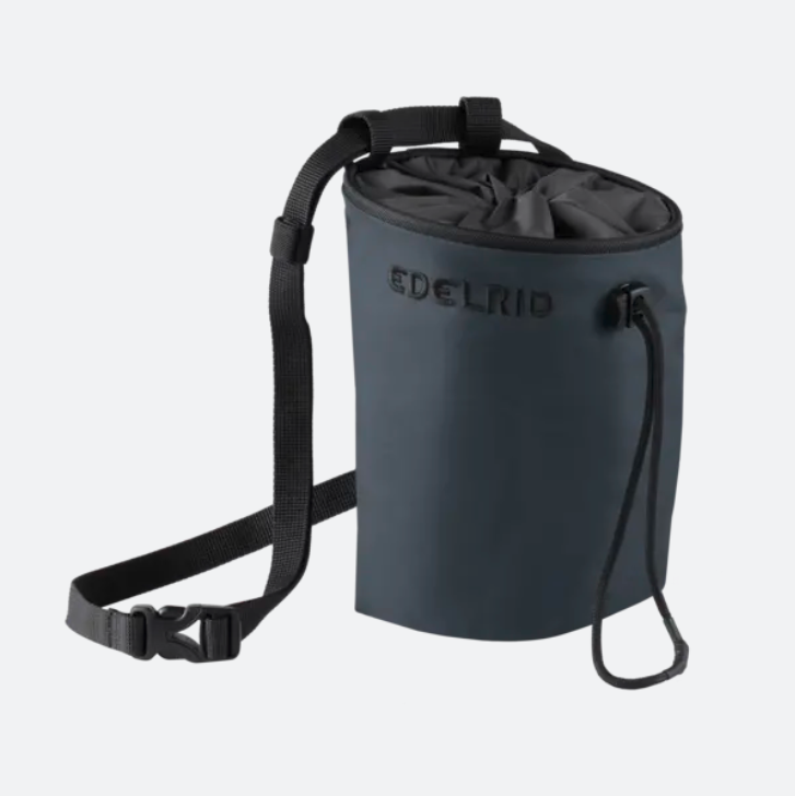 edelrid rodeo chalk bag in blue