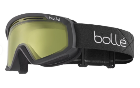 the bolle y7 otg goggles in color black matte category 1 lemon lenses
