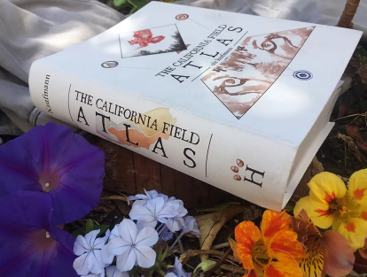 the california field atlas by obi kaufmann with some flowers