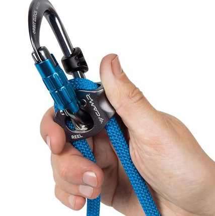 camp reel in someone's hand