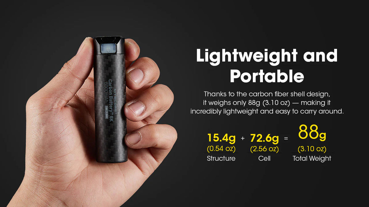 battery in hand