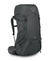 the osprey rook pack in the color charcoal, front view