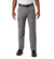 The Columbia mens silver ridge cargo pant in the color city grey, front view on a model