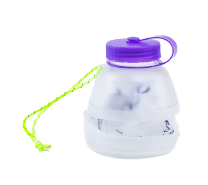 cnoc vesica 1l 42mm bottle shown collapsed