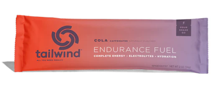 tailwind single serving of cola endurance fuel
