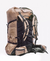 the granite gear crown3 60 liter unisex pack in brown color, back view
